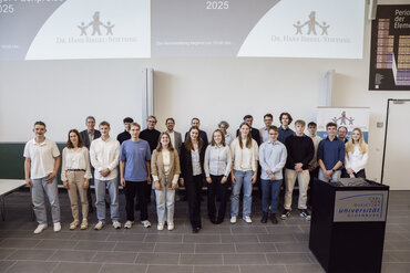 Verleihung der Dr. Hans Riegel-Fachpreise an der Carl von Ossietzky Universität Oldenburg