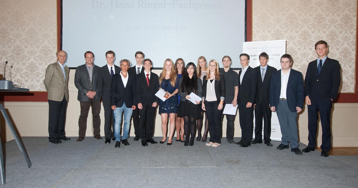 Hans Riegel-Fachpreise: Uni Wien Preisträger 02